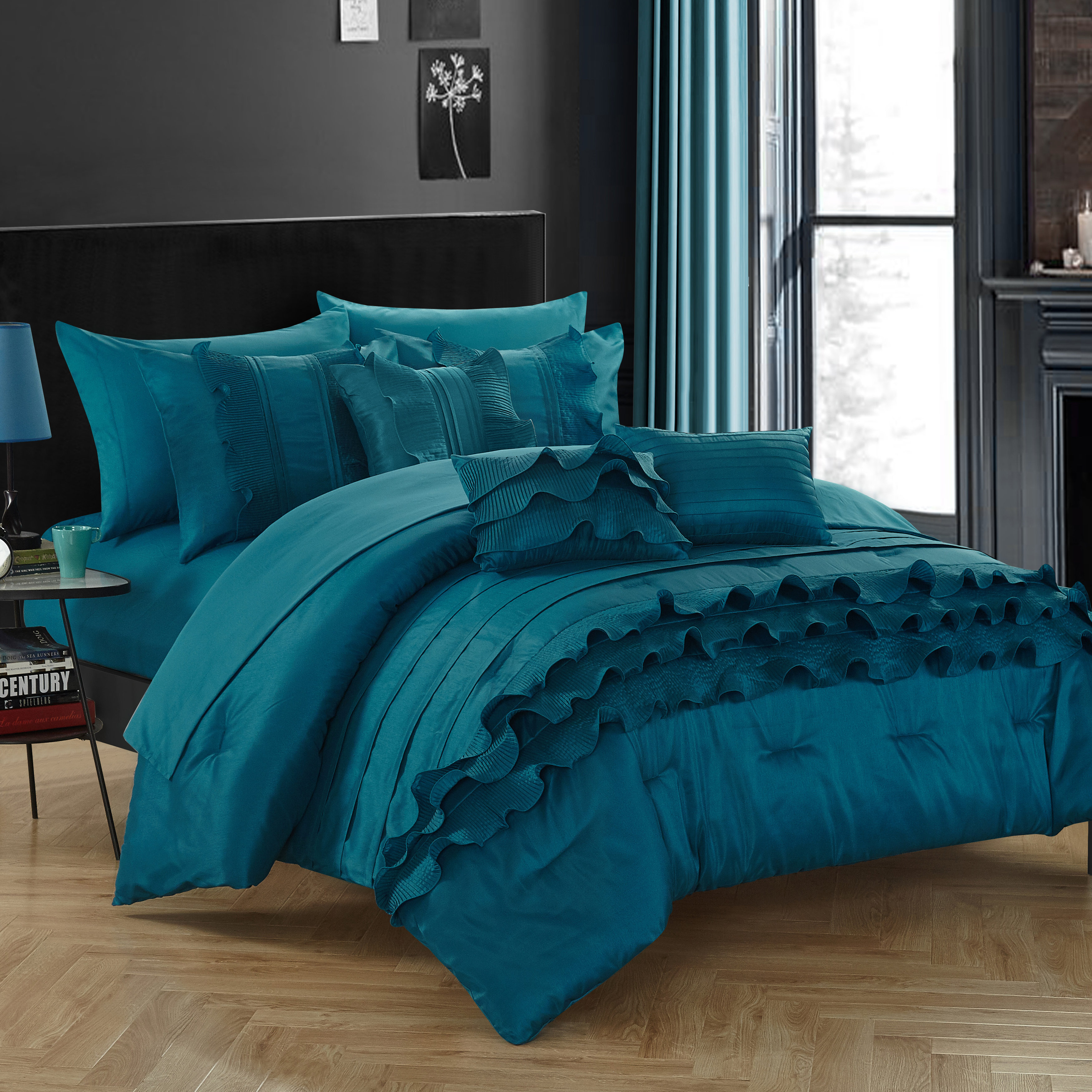 Chic Home Denver 10 Piece Comforter Set & Reviews Wayfair