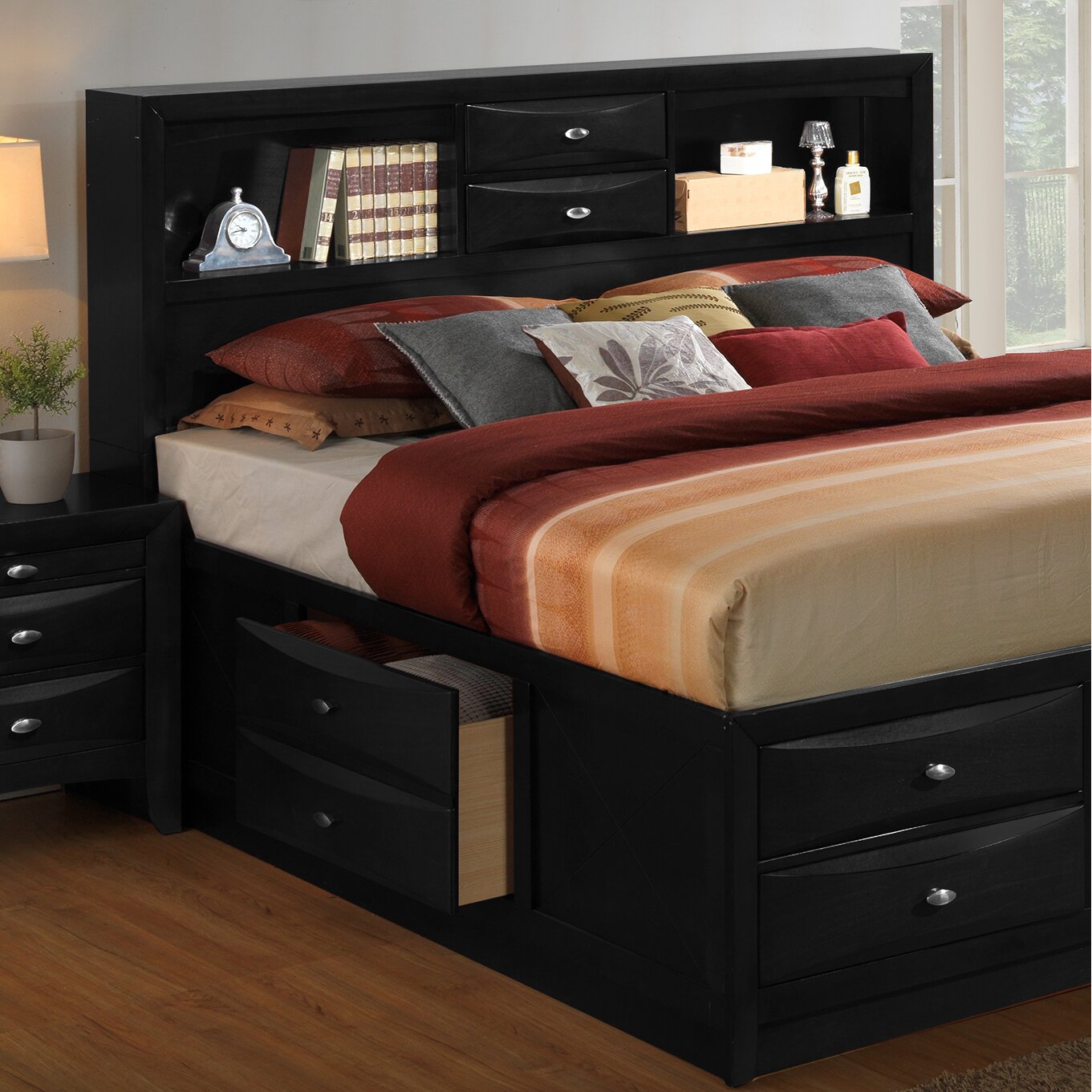 Roundhill Furniture Blemerey Platform Bed & Reviews | Wayfair