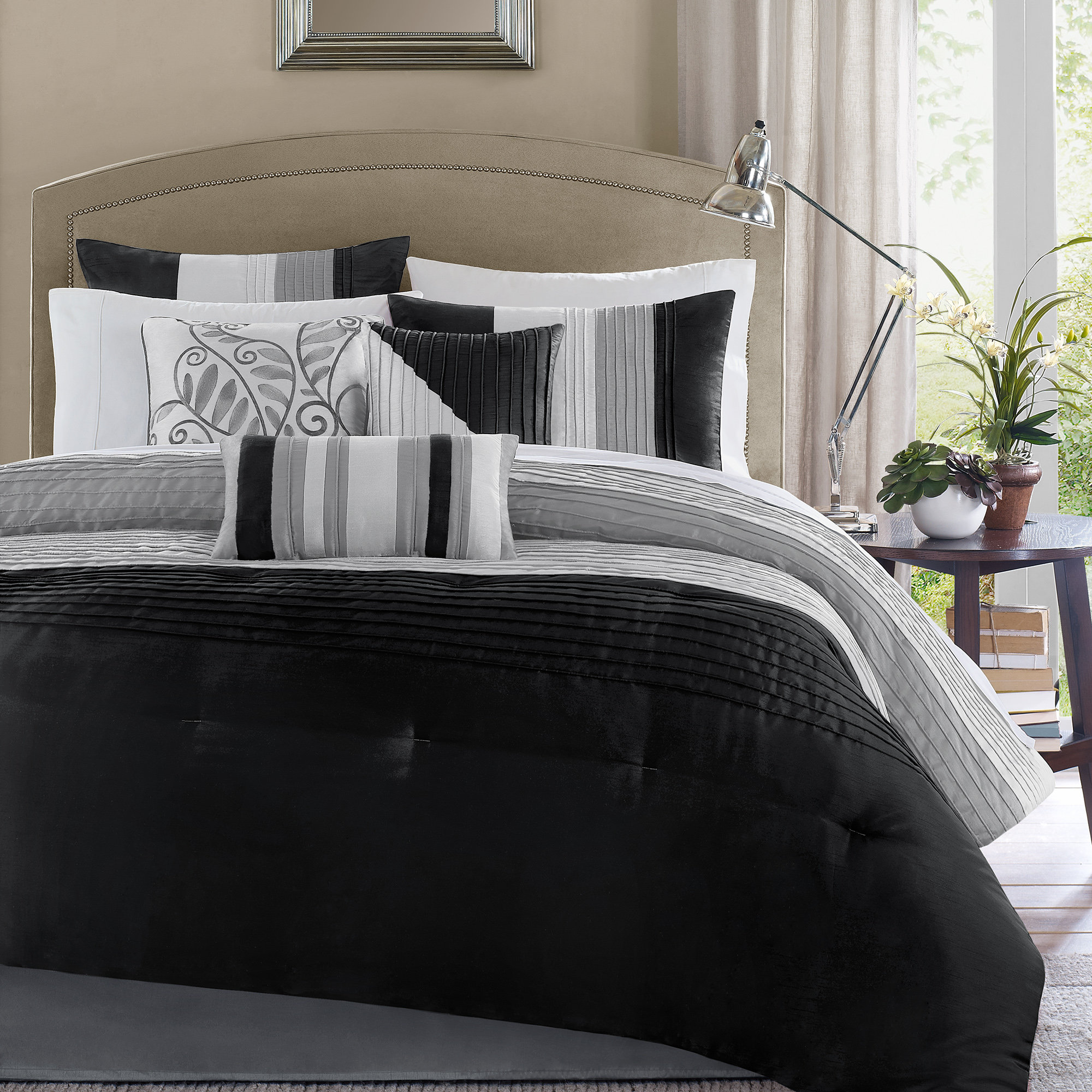 madison park amherst 7 piece reversible comforter set madison park amherst 7 piece reversible comforter set