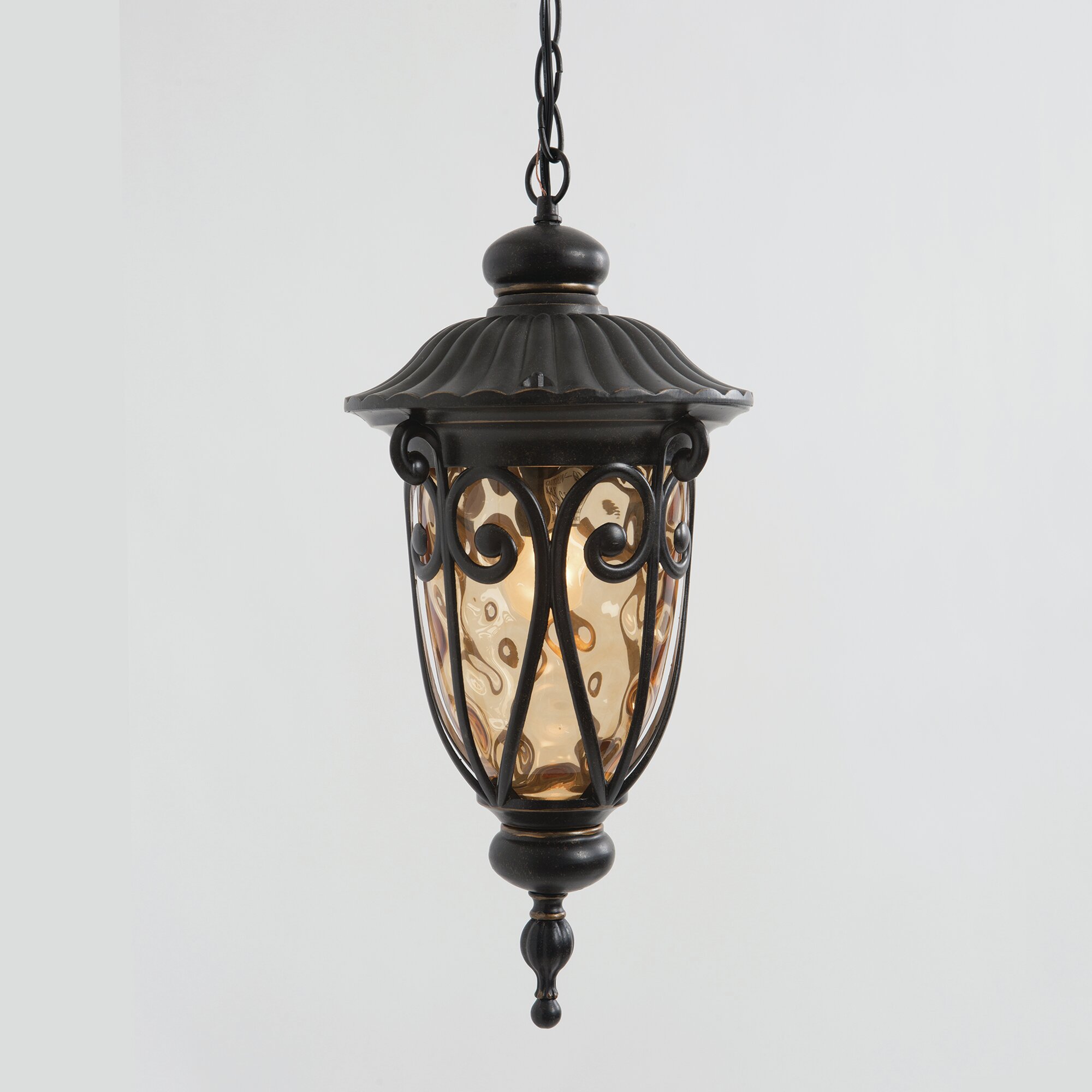 Astoria Grand Massey 1-light Outdoor Hanging Lantern & Reviews 