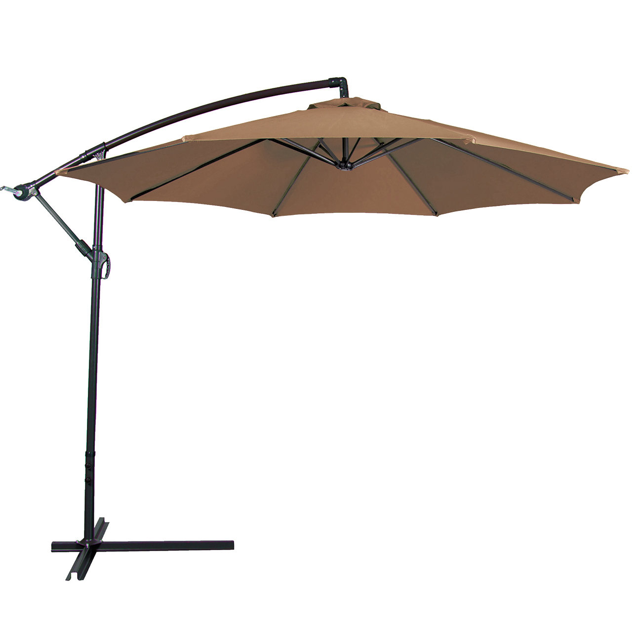 Patio Umbrellas You Ll Love Wayfair Quick View 10 Cantilever Umbrella
