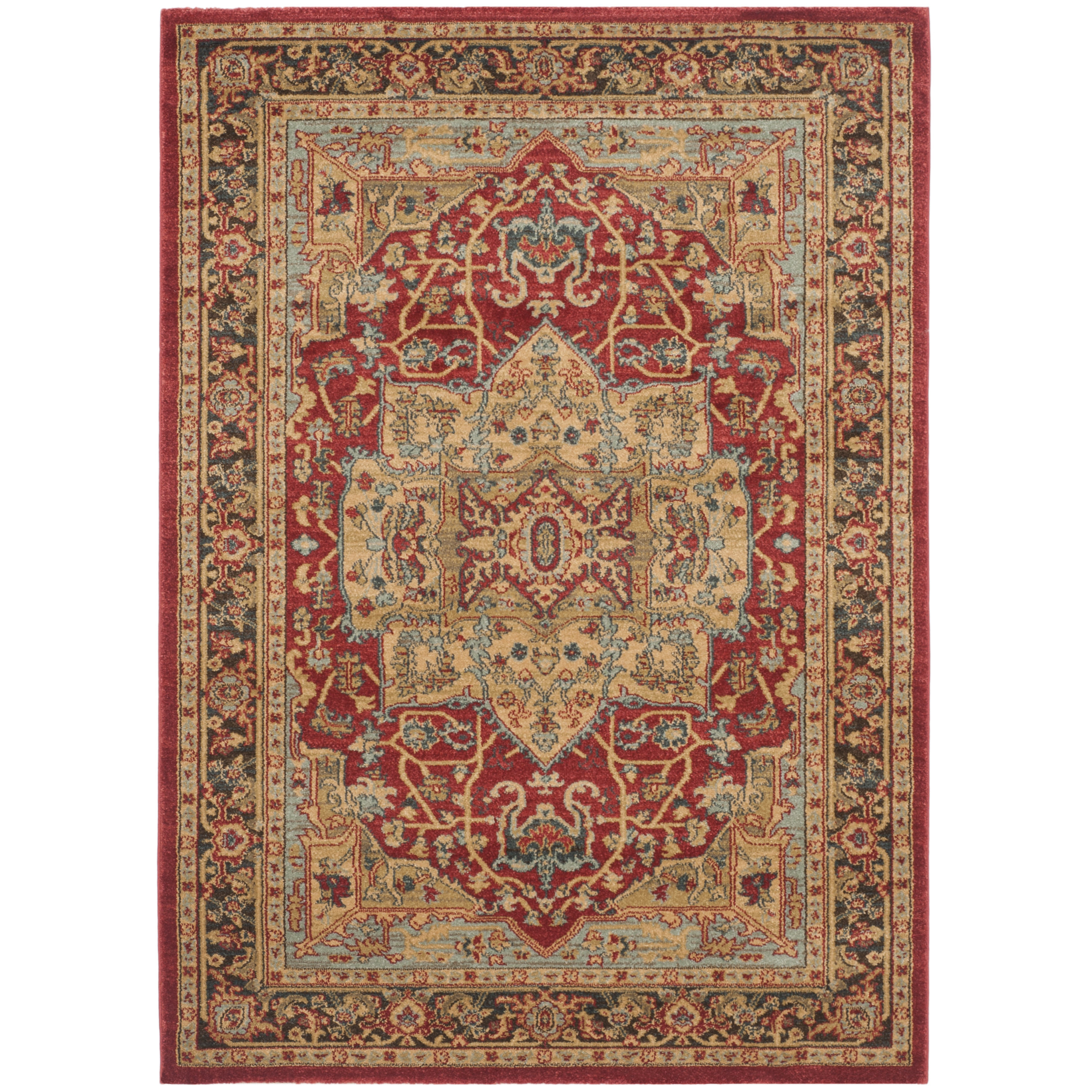Safavieh Mahal Red/Brown Area Rug & Reviews Wayfair
