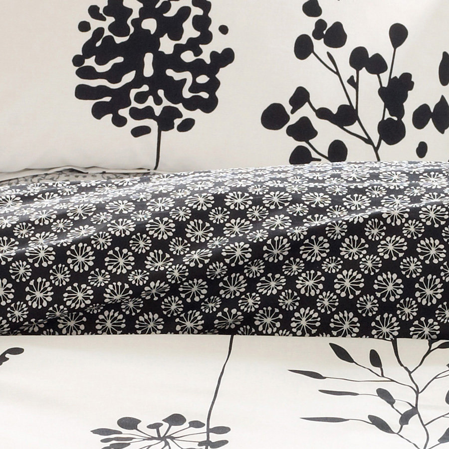 Perry Ellis Asian Lily Reversible Duvet Cover Set Reviews Wayfair Perry Ellis Asian Lily Reversible Duvet Cover Set
