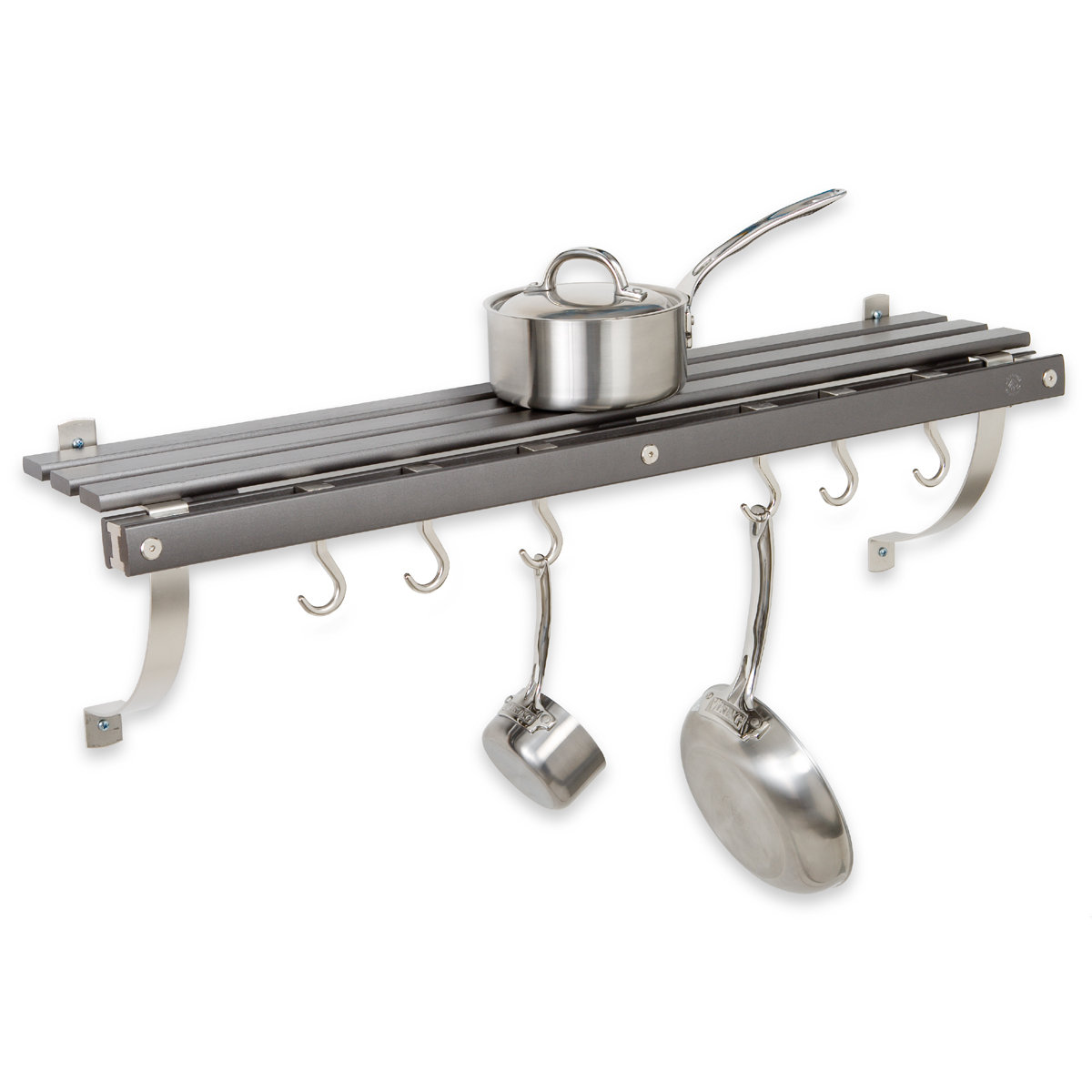 Safco 6 Hook Wood Wall Coat Rack Set Of Shelf Wall Hanger Prepac Fremont Espresso Entryway Cubbie And Coat Rack
