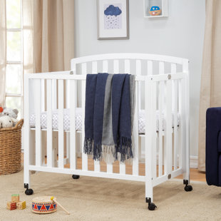 small crib with storage