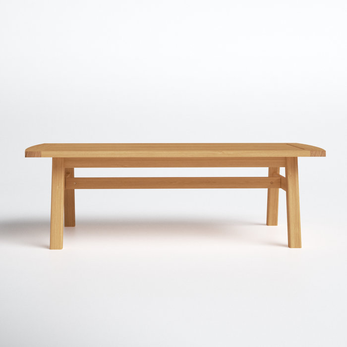 Joss and Main Reanna Patio Wooden Coffee Table
