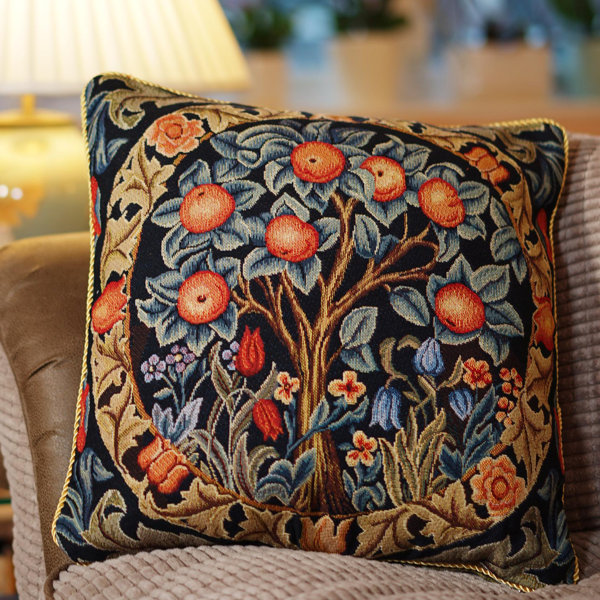 william morris throw pillows