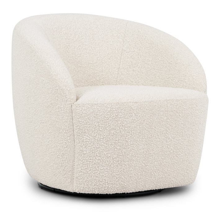 Joss and Main Savarese 30.7" W Polyester Swivel Lounge Chair