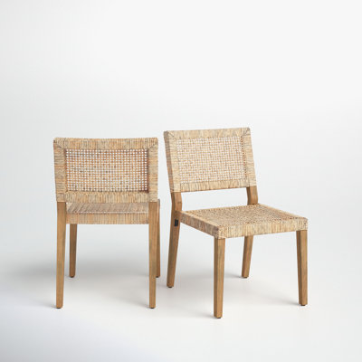 Alani Side Chair in Natural Brown by Joss and Main
