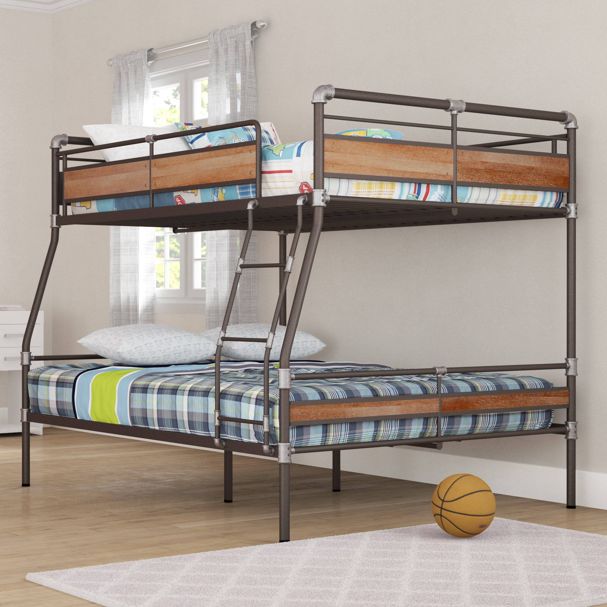 full size double bunk beds