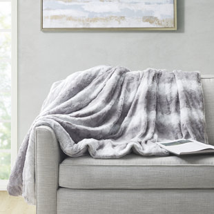 60×80 Reversible Soft Fluffy Minky Fleece Throw Blanket Beige Machine Washable Softan Faux Fur Bed Blanket in Leopard Print