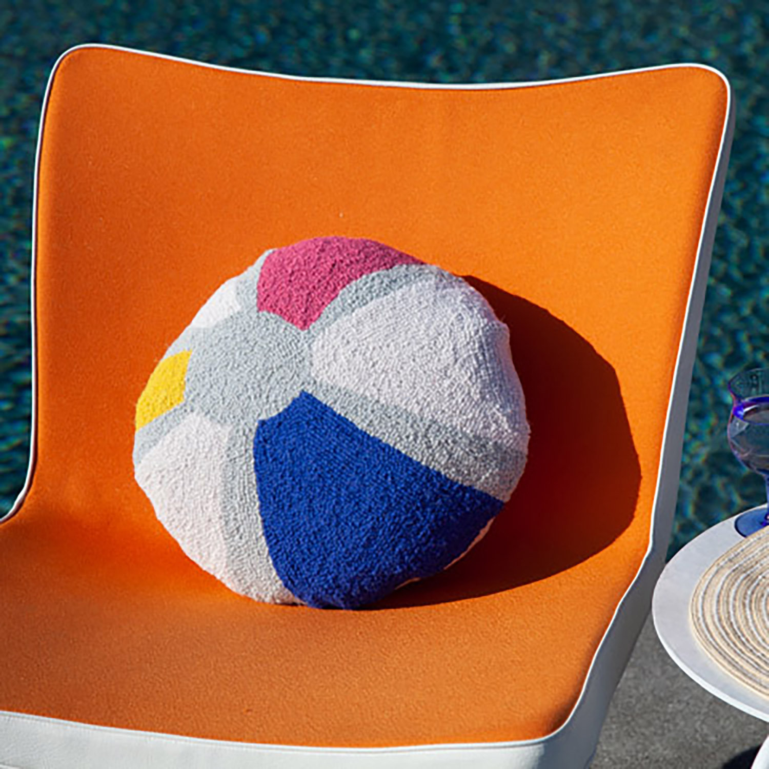 beach ball pillow