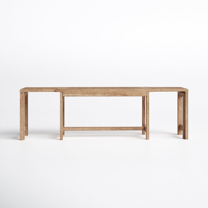 Joss and Main Wilmington Solid Wood Bench
