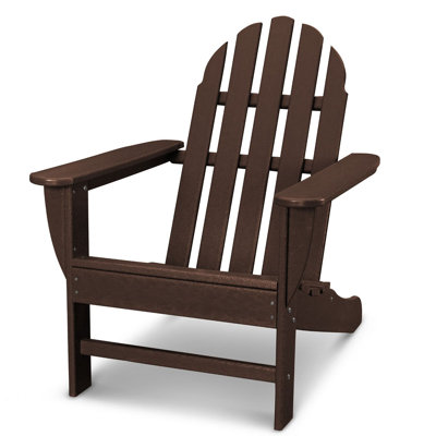 Classic Adirondack Plastic Chair by POLYWOOD