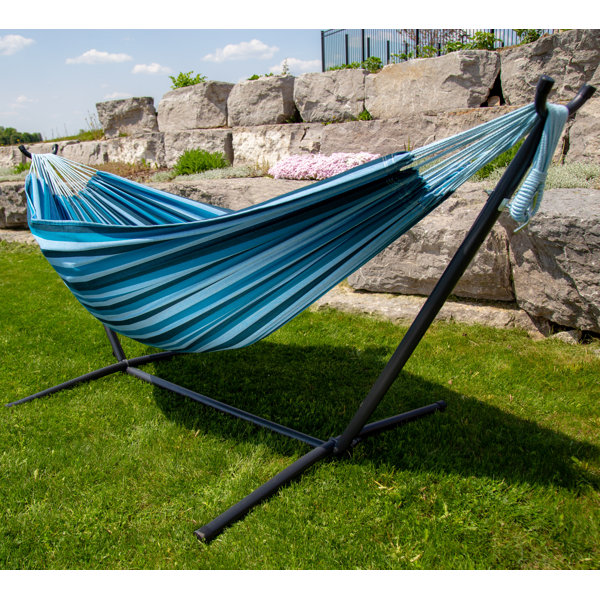 one sided hammock stand