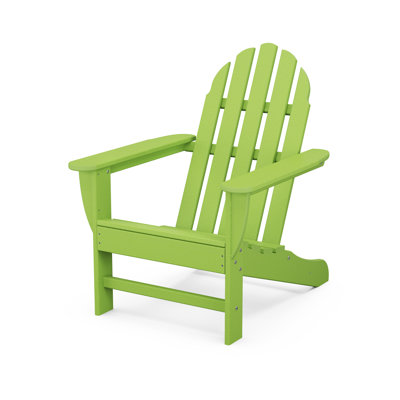 Classic Adirondack Plastic Chair by POLYWOOD