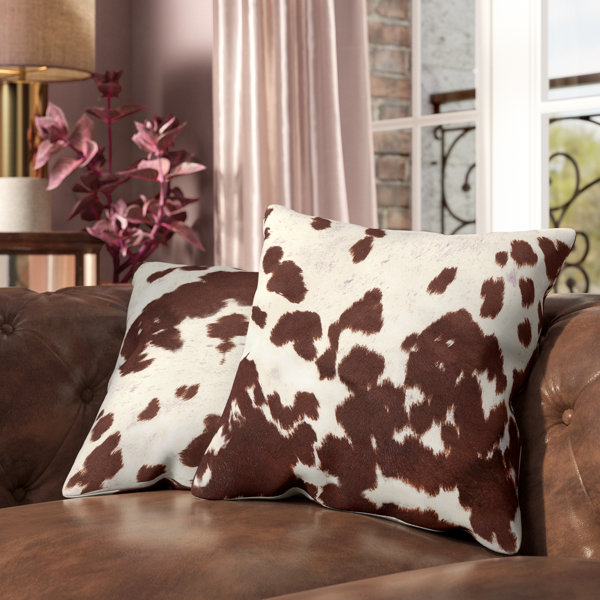 cow pattern pillows