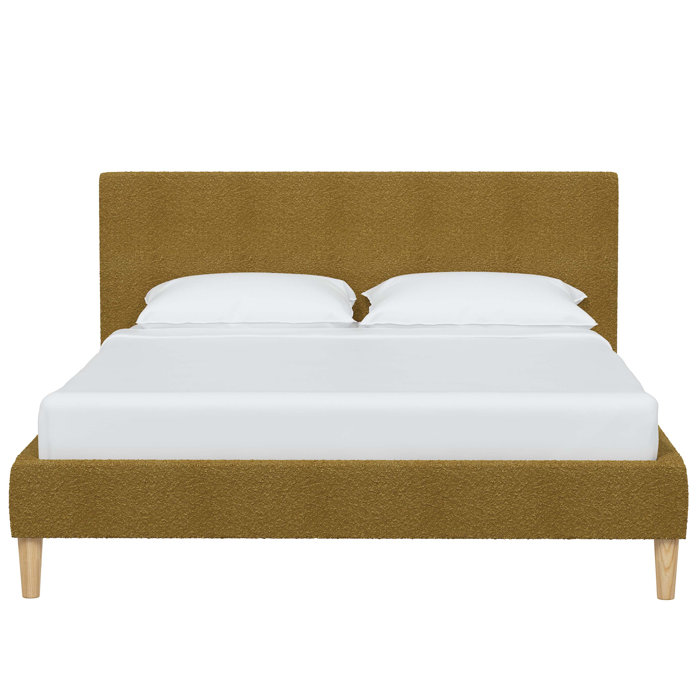 Joss and Main Mirabella Upholstered Low Profile Platform Bed