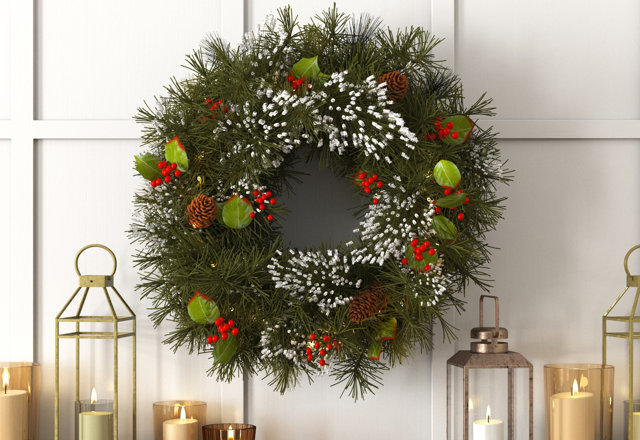 Holiday Wreaths for Less