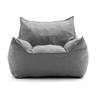 Beanless Bean Bag Chair Indoor Lazy Lounge Dorm Chair Cover Seat Gaming Room YJ 