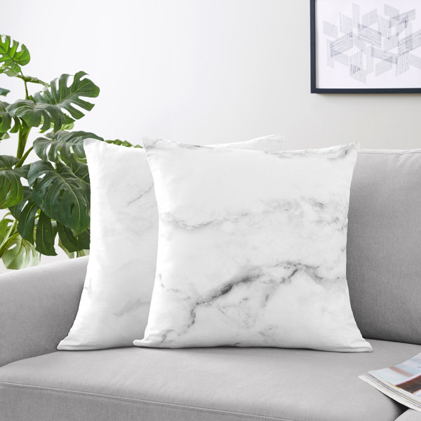 pillow made of marble