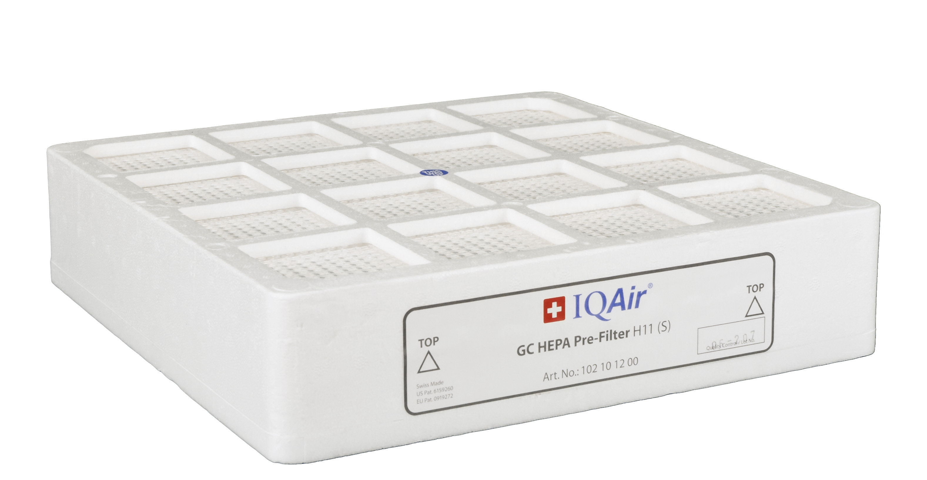 2 Pack HyperHEPA H11 Pre-Filter fits IQAir GC MultiGas Air Purifier 102 10 12 00 