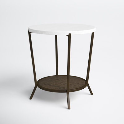 Polaris End Table with Storage by Joss and Main