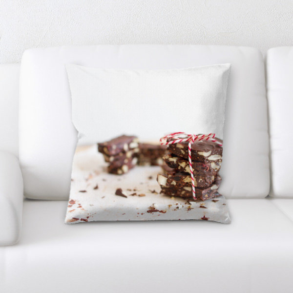 chocolate throw pillows