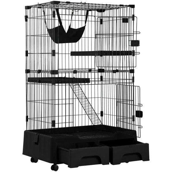 large cat cages shelters