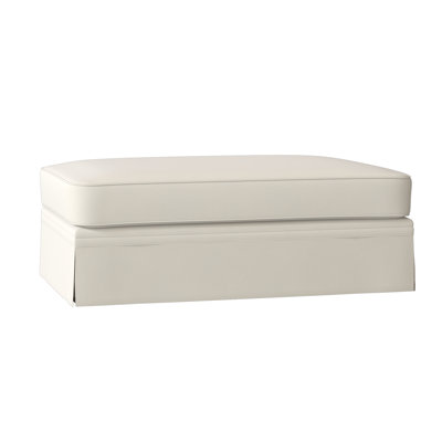 Lovie 49" Rectangle Standard Ottoman by Birch Lane