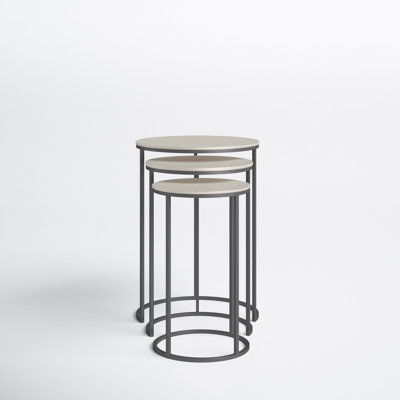 Adelaide 3 Piece Nesting Tables by Joss and Main