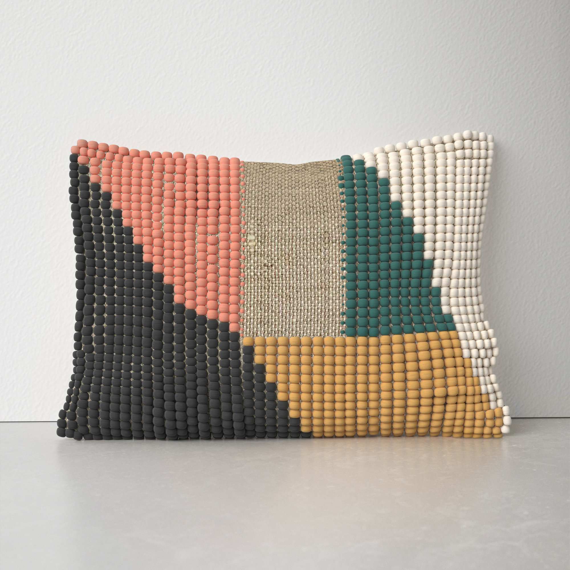 geometric pillows