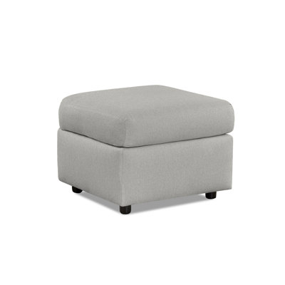 Mellina 26" Wide Rectangle Standard Ottoman by Joss and Main