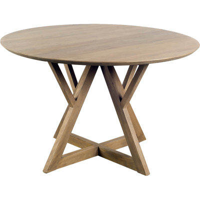 Jaidyn 48" Solid Wood Pedestal Dining Table by Joss and Main