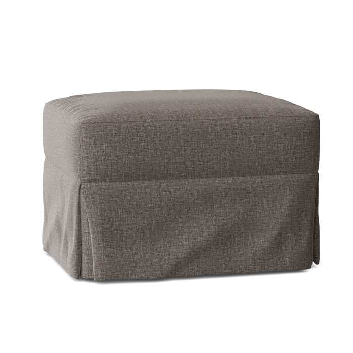 Wayfair Custom Upholstery Lucia Slipcovered Ottoman
