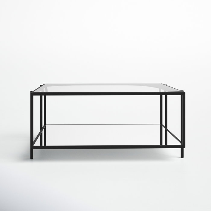Joss and Main Maglio 4 Legs Coffee Table with Storage