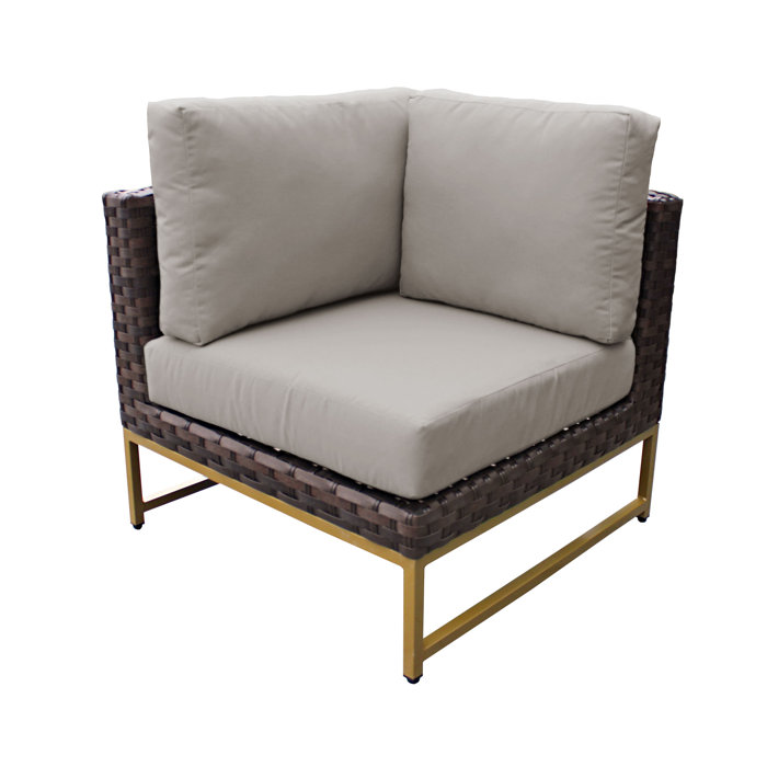 Joss and Main Sectional Seating Group with Cushion
