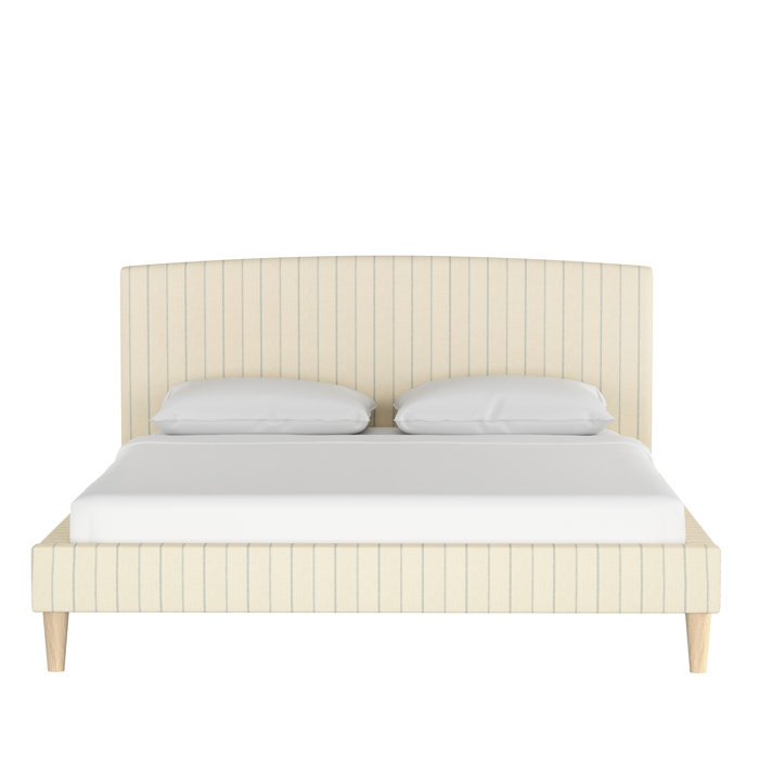 Joss and Main Harper Upholstered Low Profile Platform Bed