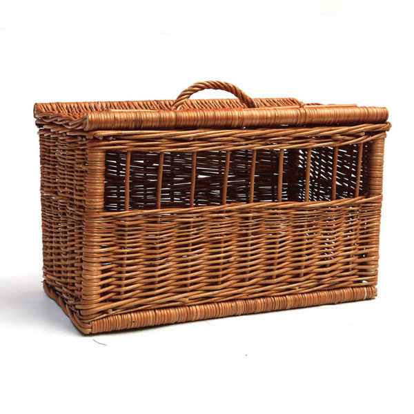 cat carrier wicker