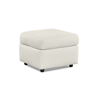 Mellina 26" Wide Rectangle Standard Ottoman by Joss and Main