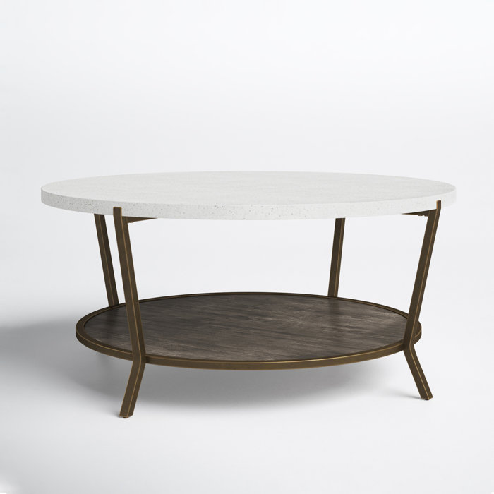 Joss and Main Polaris 4 Legs Coffee Table with Storage