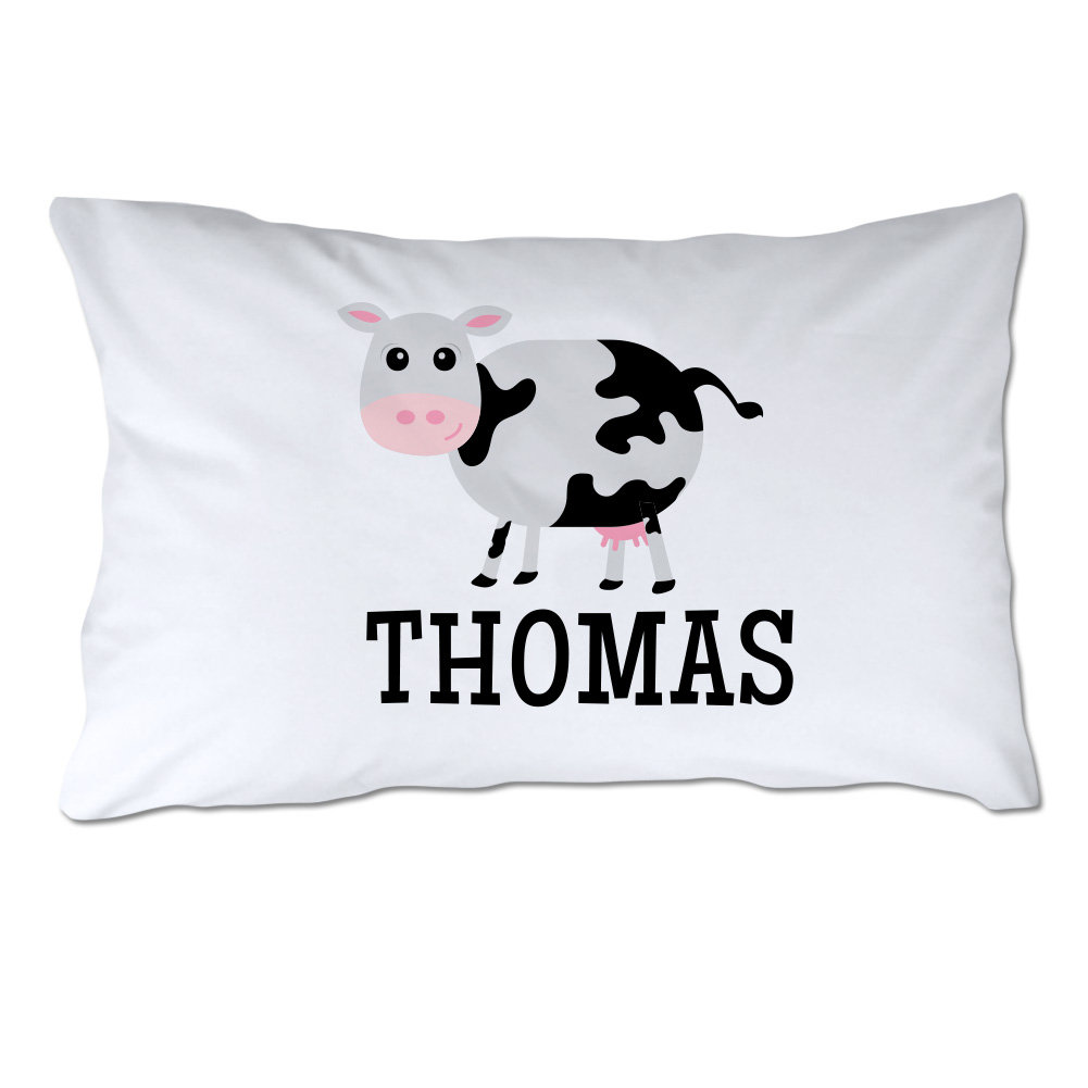 cow pillow case