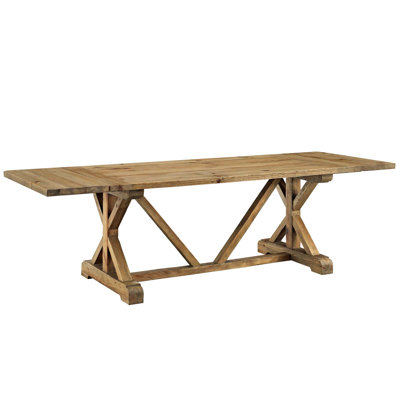 Hillendale Extendable Solid Wood Dining Table by Beachcrest Home