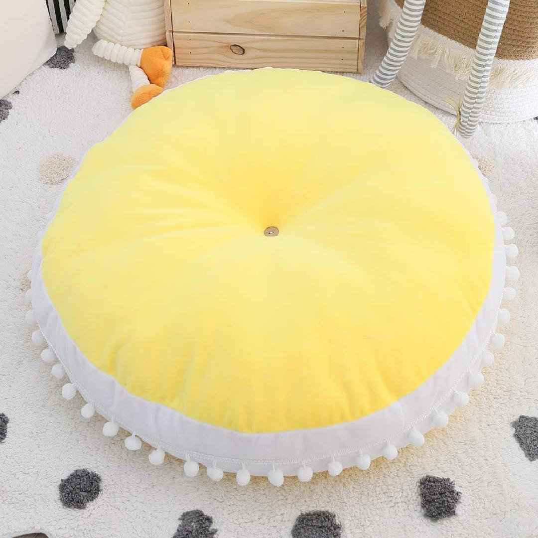 shengshigood Kids Floor Pillow Cushion Seating Round Large Floor