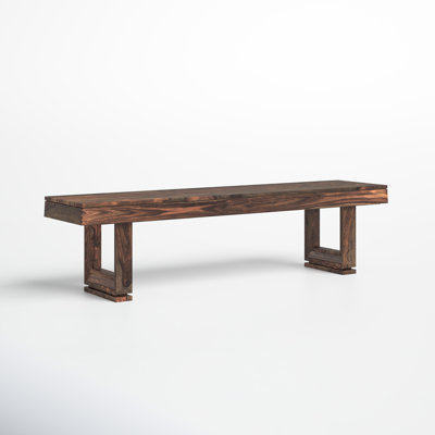 Sandridge Solid Wood Bench by Joss and Main